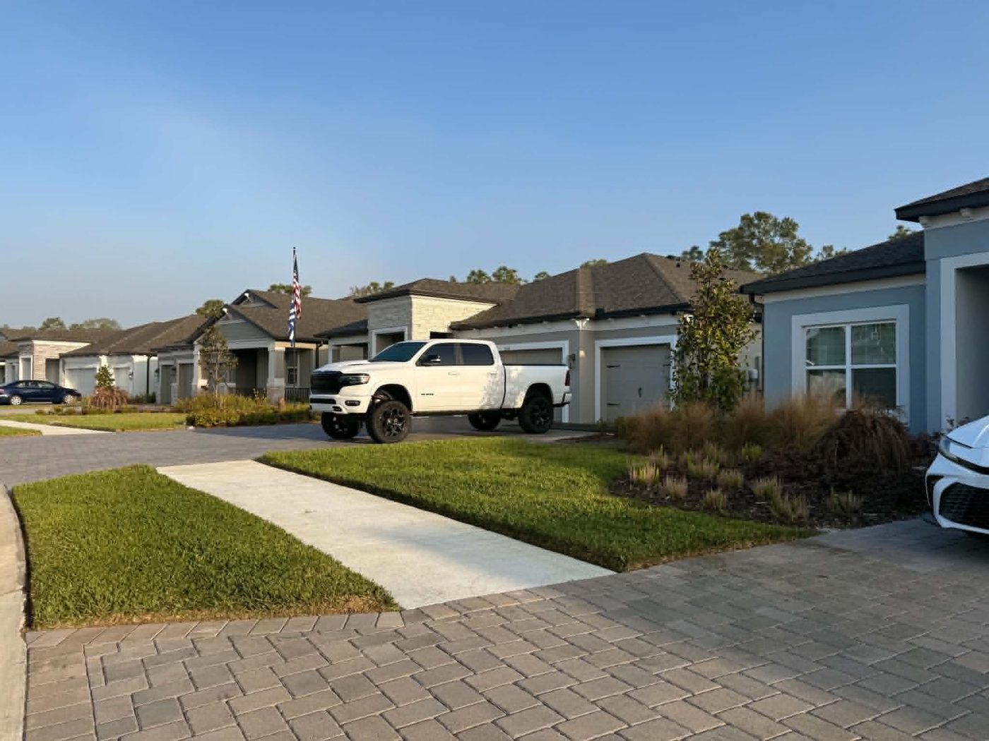 Lawn maintained by Lawn Krew in New Port Richey, Florida